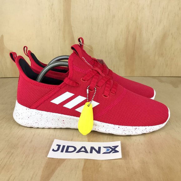 adidas cloudfoam pure red